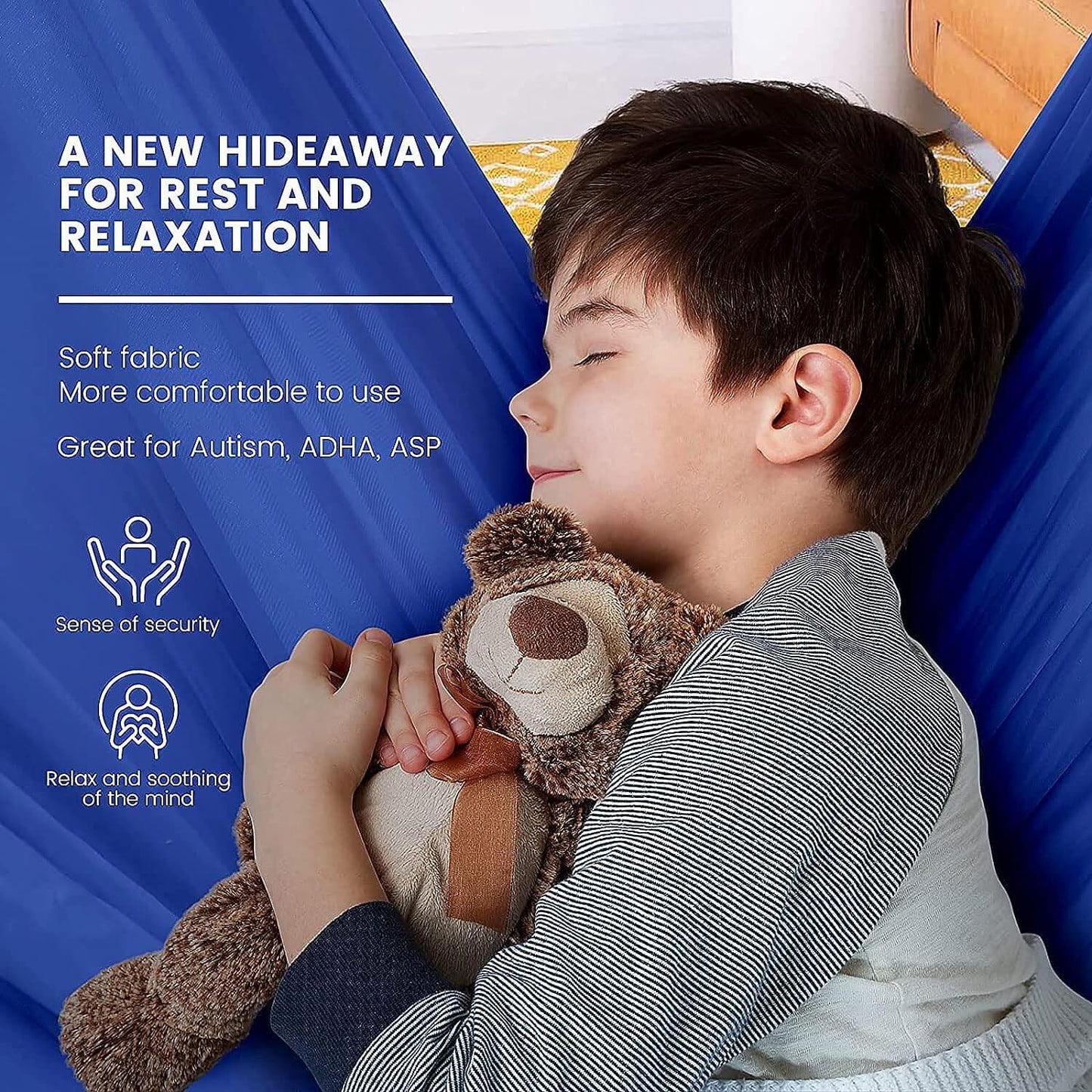 SensoryEase™-Deep relaxation and calming sensory swing for kids/adults