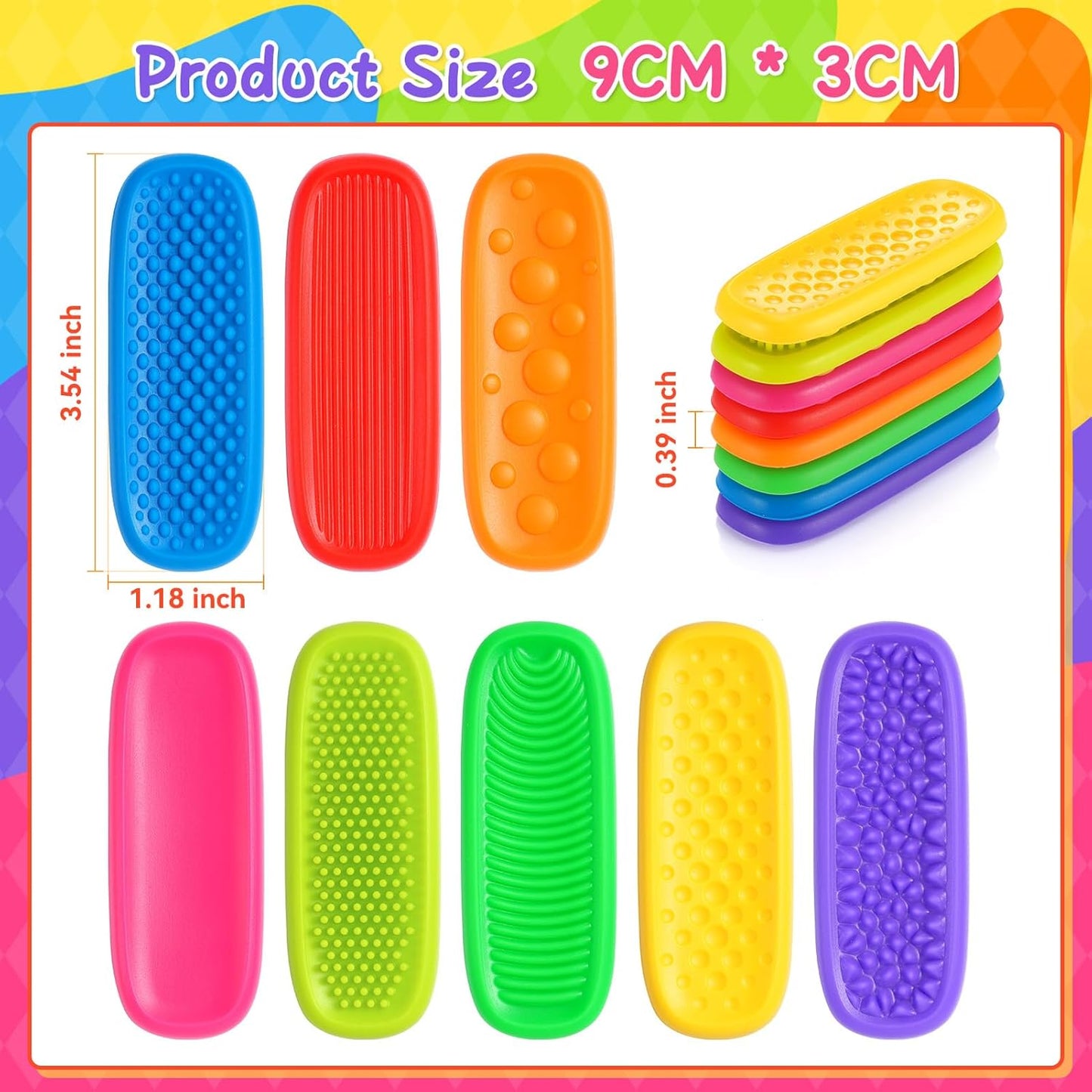 Sensory Stones – Tactile Learning Toys for Kids with Autism, ADHD, and Sensory Processing Needs