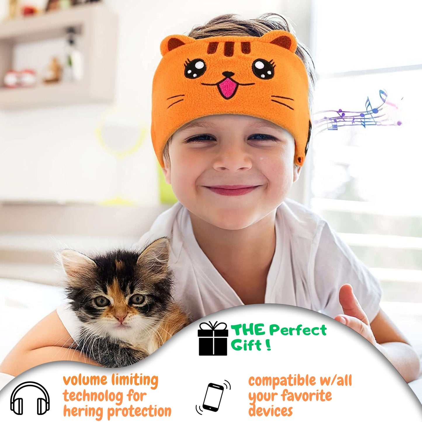 SensoryEase™-Wireless Headphones Headband