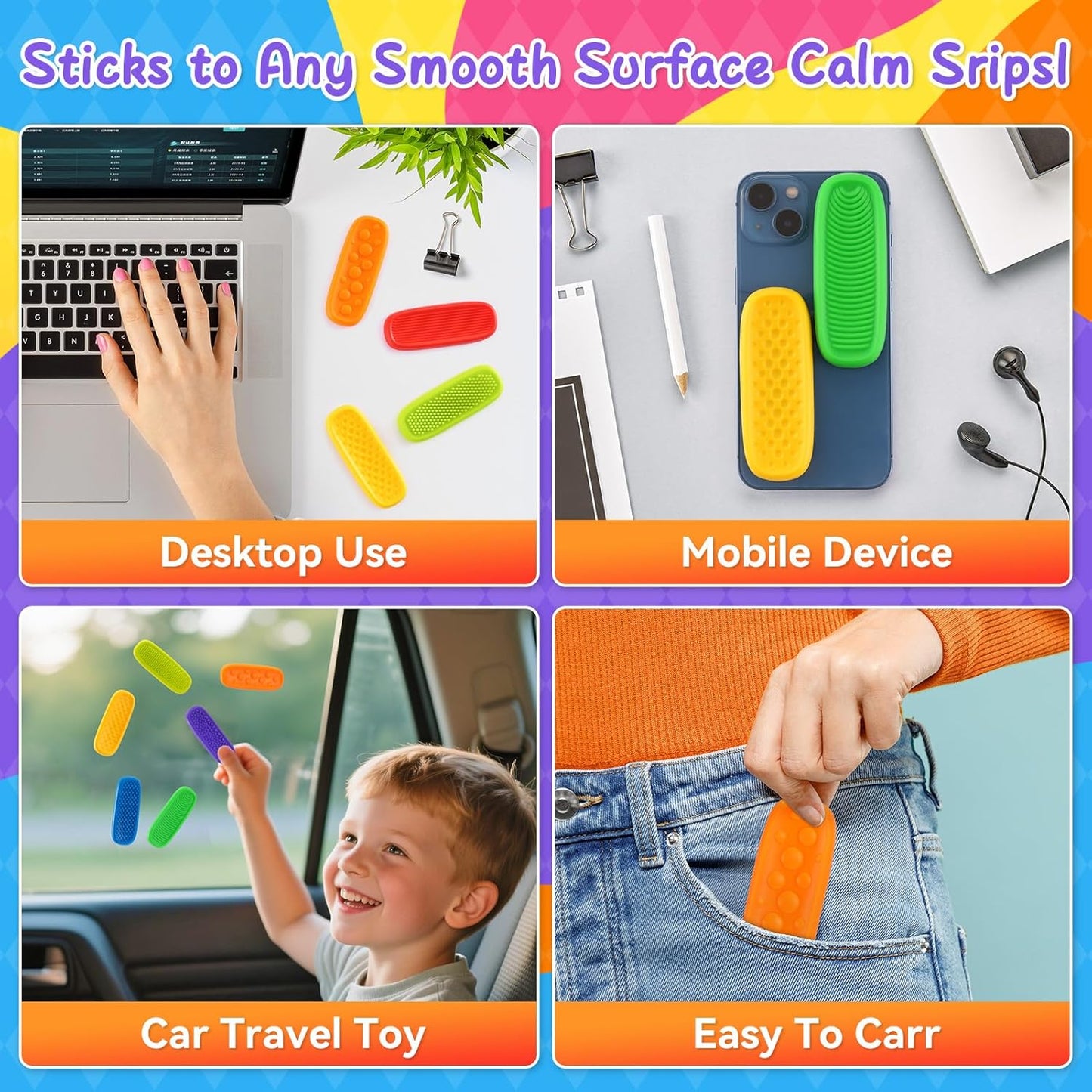 Sensory Stones – Tactile Learning Toys for Kids with Autism, ADHD, and Sensory Processing Needs