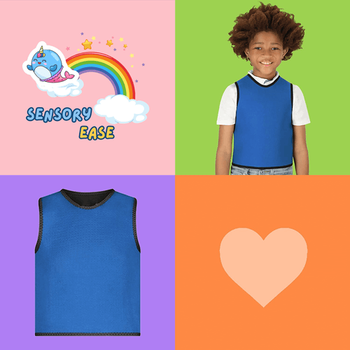 SensoryEase™-Sensory Compression Vest for Autism and Sensory Processing Disorders