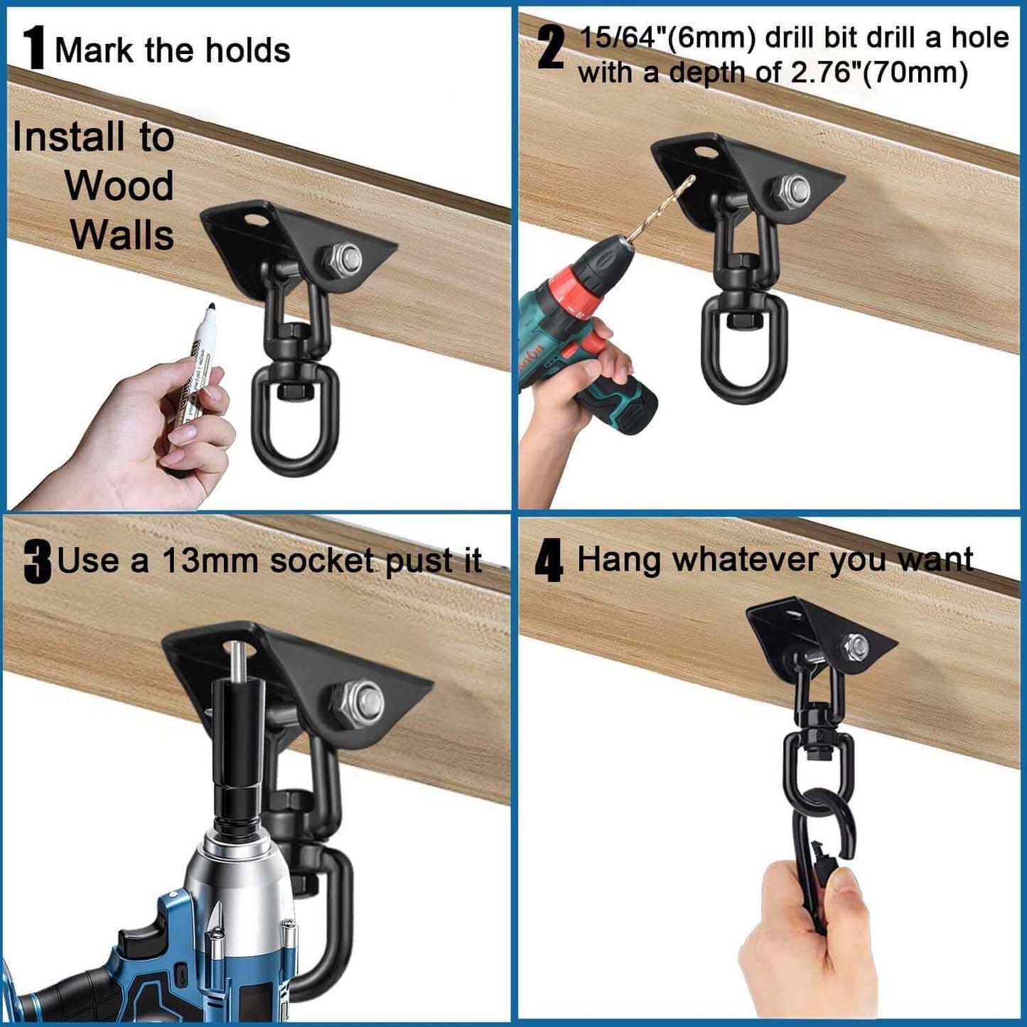 SensoryEase™-sensory swing suspension kit