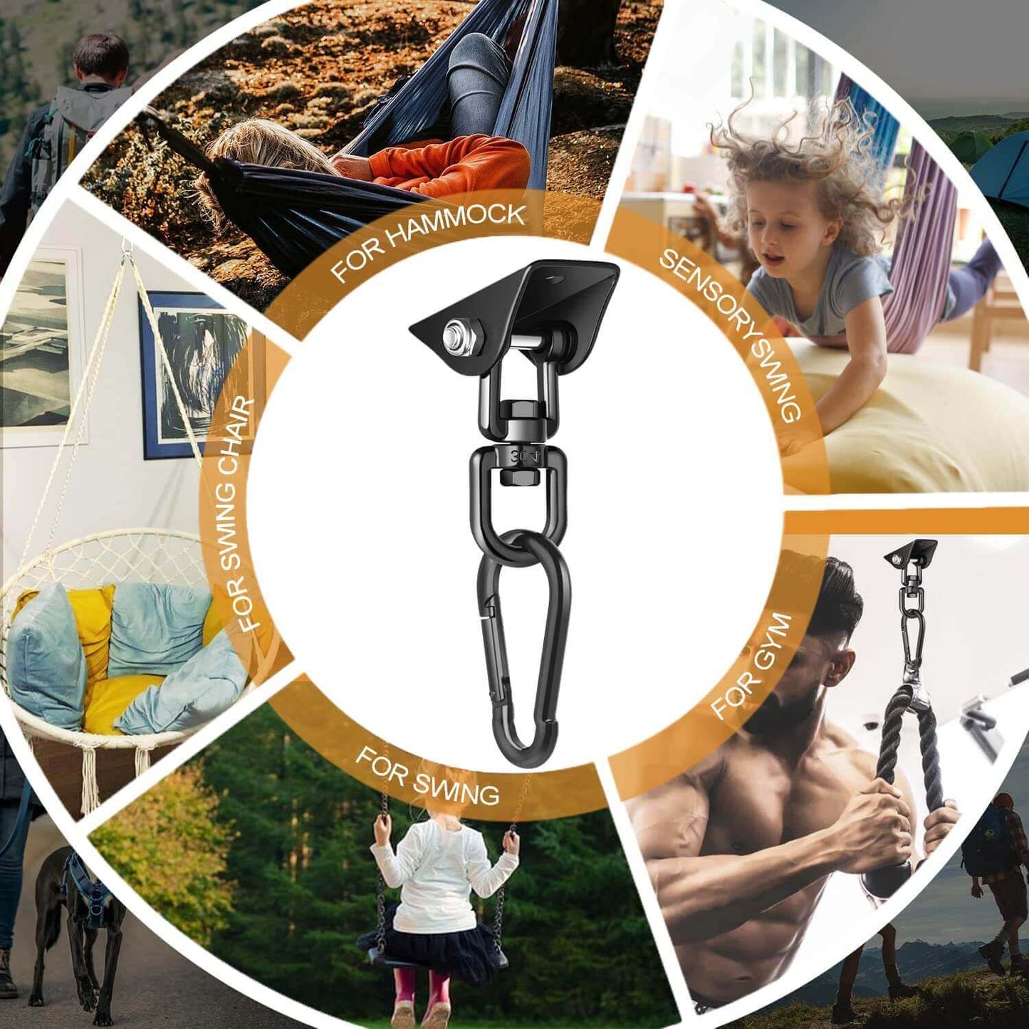 SensoryEase™-sensory swing suspension kit