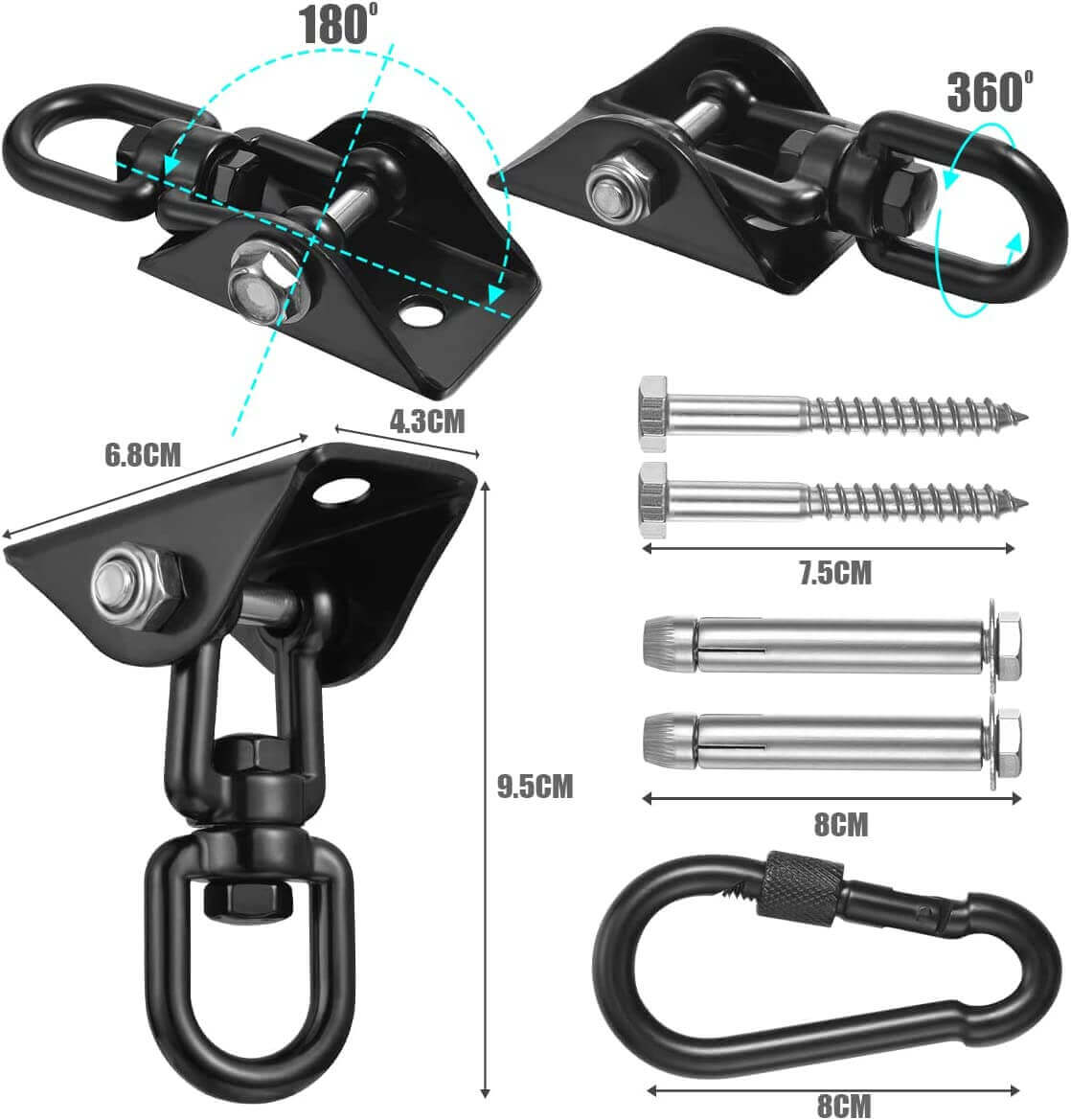 SensoryEase™-sensory swing suspension kit
