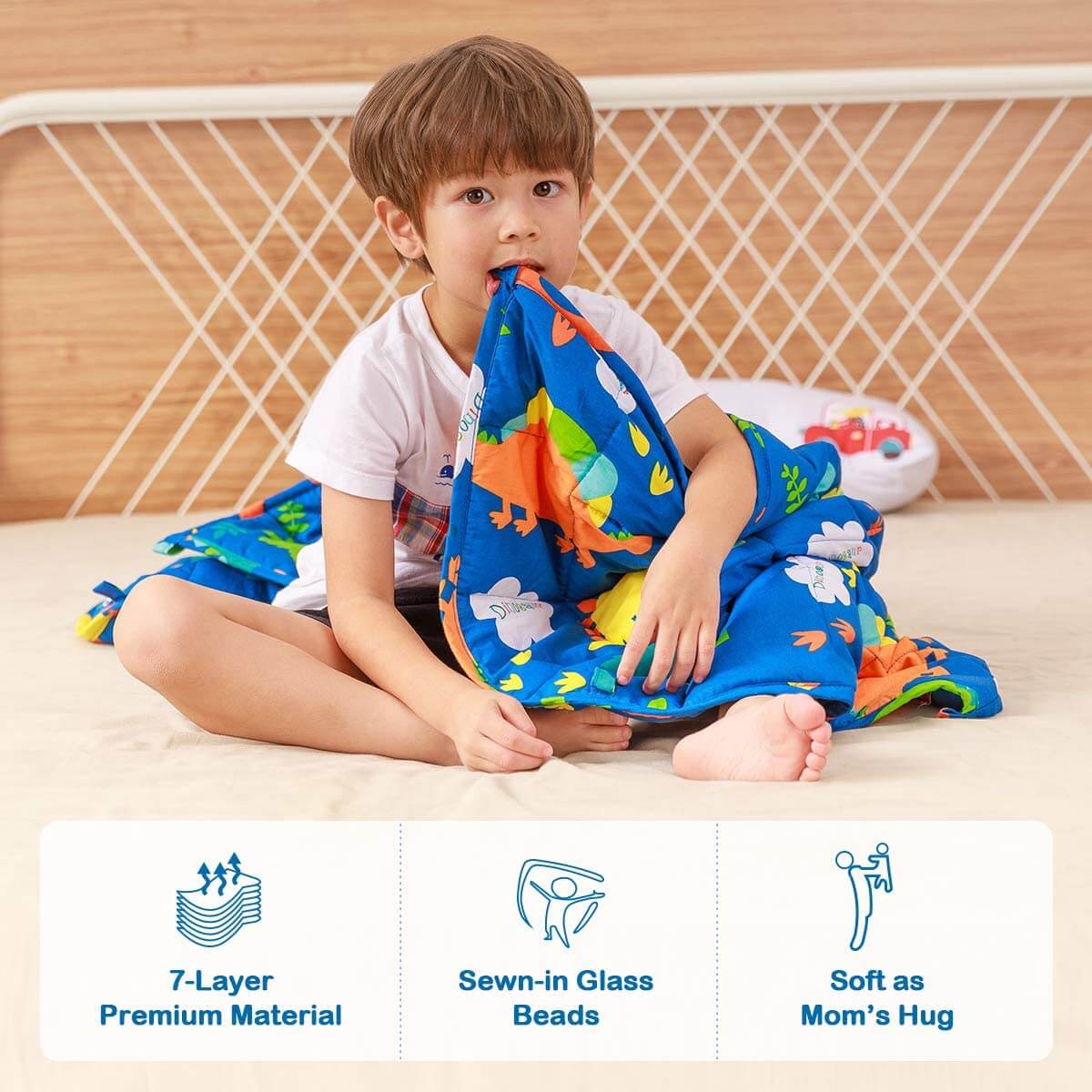 SensoryEase™-Gravity Blanket to Improve Sleep and Relaxation in Kids