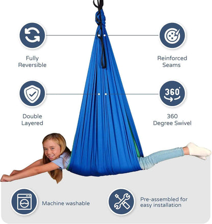 SensoryEase™-Deep relaxation and calming sensory swing for kids/adults