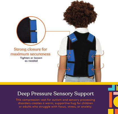 SensoryEase™-Sensory Compression Vest for Autism and Sensory Processing Disorders